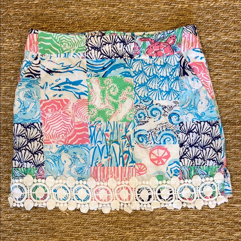 Lilly Pulitzer Patchwork Skort
